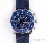 GB factory Breitling SuperOcean Heritage II day-date Replica Watch Blue Dial